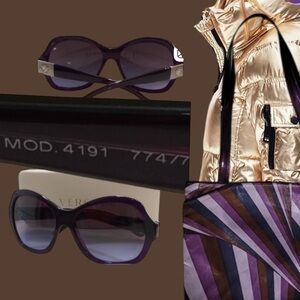 Versace Purple Sunglasses 4191